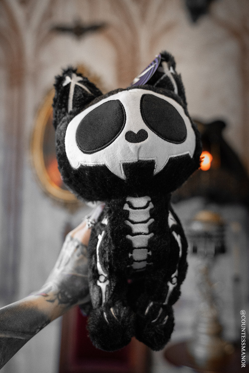 Skelekitty Plush Toy