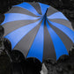 Batwing Pagoda Umbrella [BLACK/BLUE] -  - Umbrellas