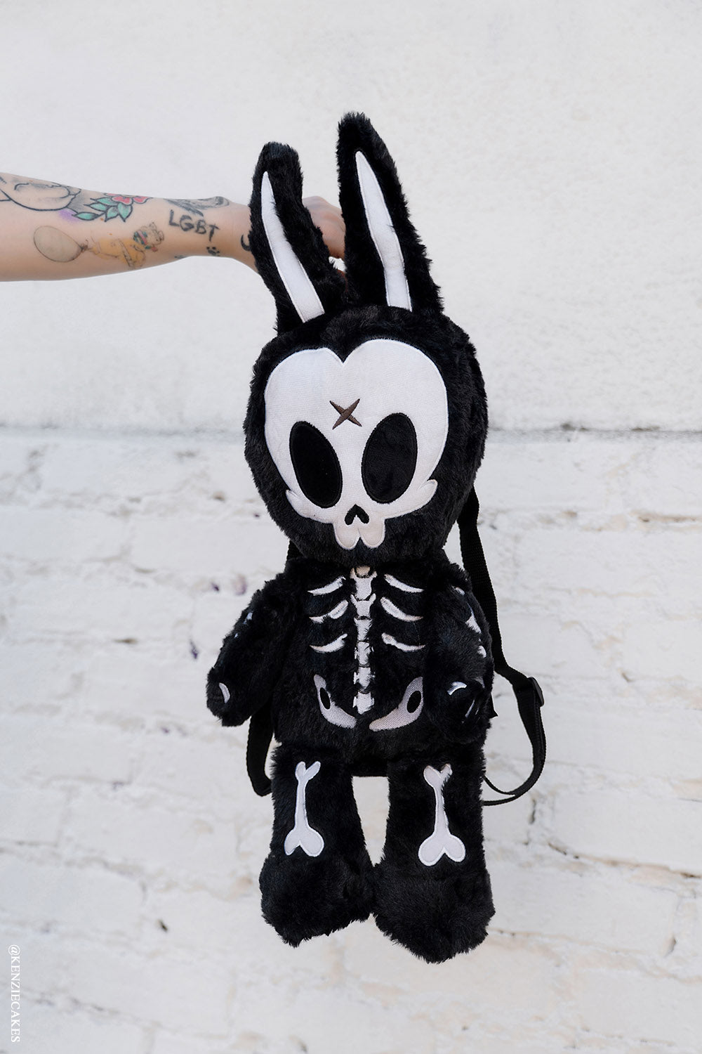 RIP Rabbit Plush Backpack
