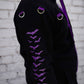 Split Mage Hoodie [Black/Purple] -  - Hoodies