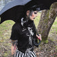 Wednesday Funeral Procession Umbrella [BLACK] -  - Umbrellas