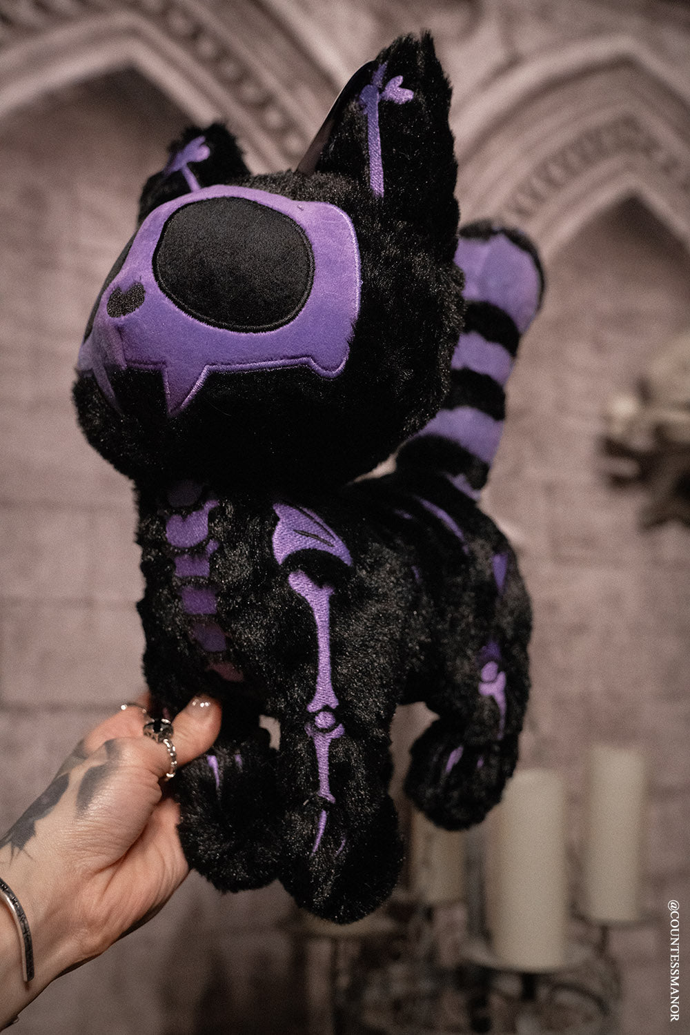 Skelekitty Plush Toy [Purple Bones Limited Edition]