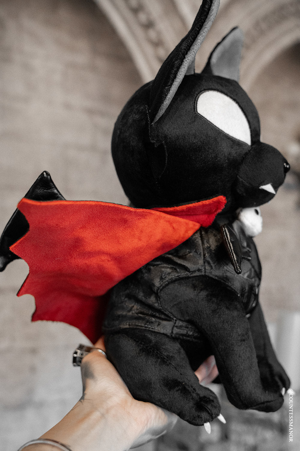 Vampire Kitty Plush Toy