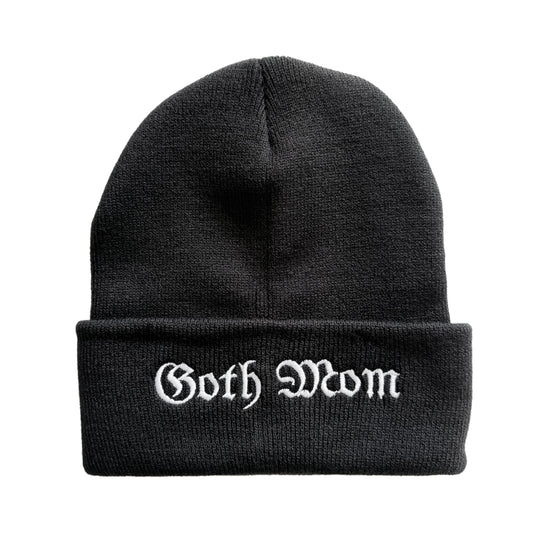 Goth Mom Knit Hat Beanie (Adults) -  - Beanie