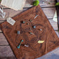 Green Glyphs Casting Cloth -  - Altar Cloth