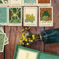 Green Glyphs Tarot Deck - Nature Mysticism Cards - Botanical Divination Deck -  - Tarot Deck