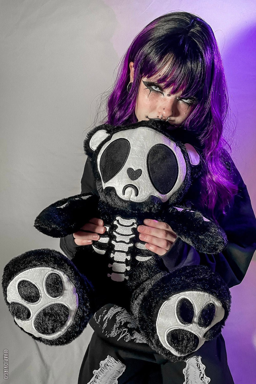 Grumpy Bones Bear Plush Toy
