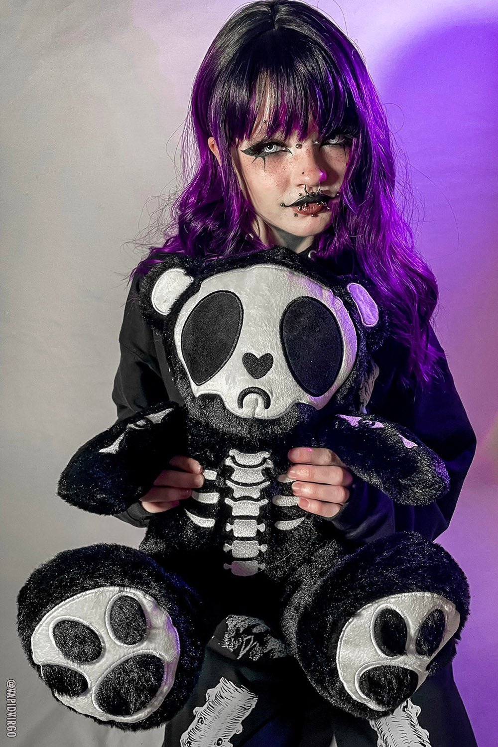 Grumpy Bones Bear Plush Toy