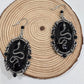 Killstar Kissing Eve Earrings Silver Gothic Occult Serpent Cameo Snake Drop OS