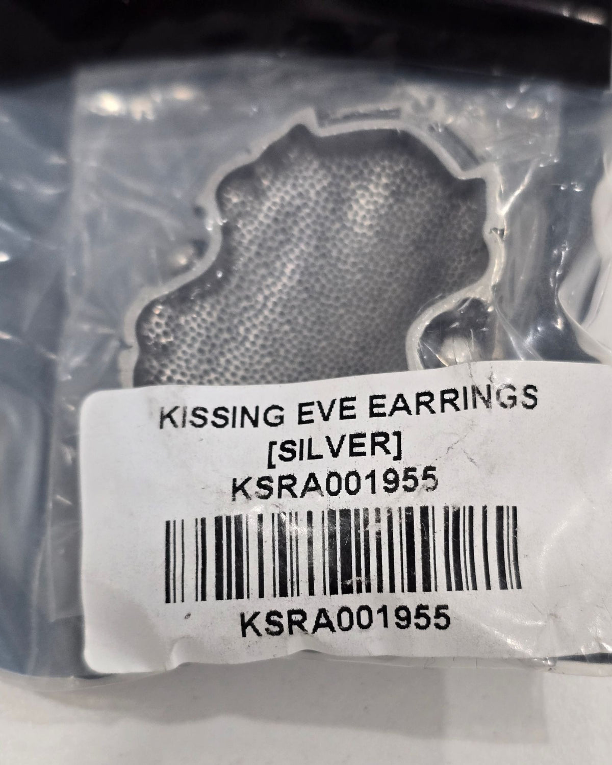 Killstar Kissing Eve Earrings Silver Gothic Occult Serpent Cameo Snake Drop OS