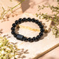 Habit Breaker - Black Obsidian & Tourmaline Bracelet -  - Bracelet