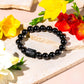 Habit Breaker - Black Obsidian & Tourmaline Bracelet -  - Bracelet