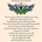 Dolina Thistle Necklace -  - Pendant