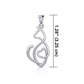 Celtic Cat Love Necklace -  - Pendant