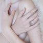 Double Crescent Moon Ring -  - Ring