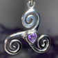 Celtic Spiral Love Necklace -  - Pendant