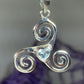 Celtic Spiral Love Necklace -  - Pendant