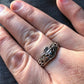 Claddagh Chevron Ring -  - Ring