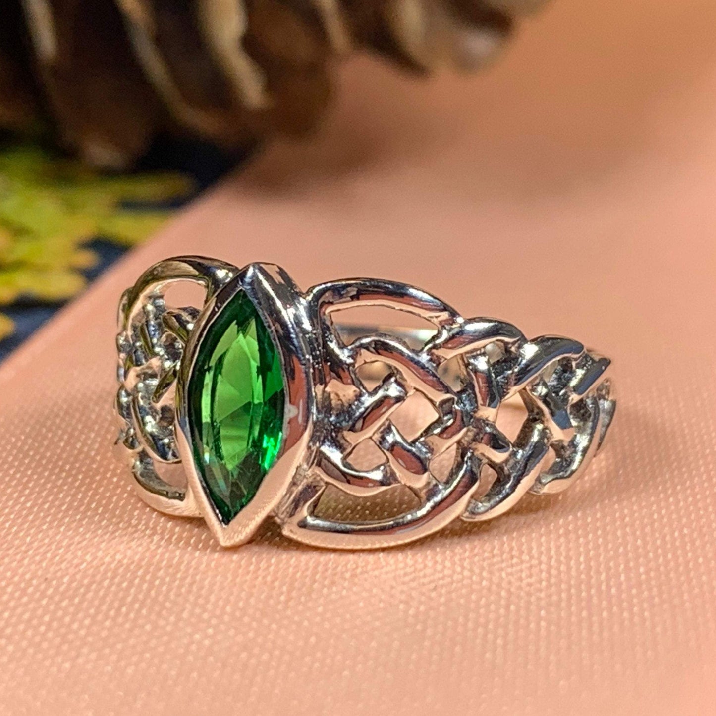 Emily Celtic Knot Ring -  - Ring