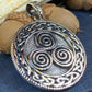 Adalgard Celtic Spiral Necklace -  - Pendant