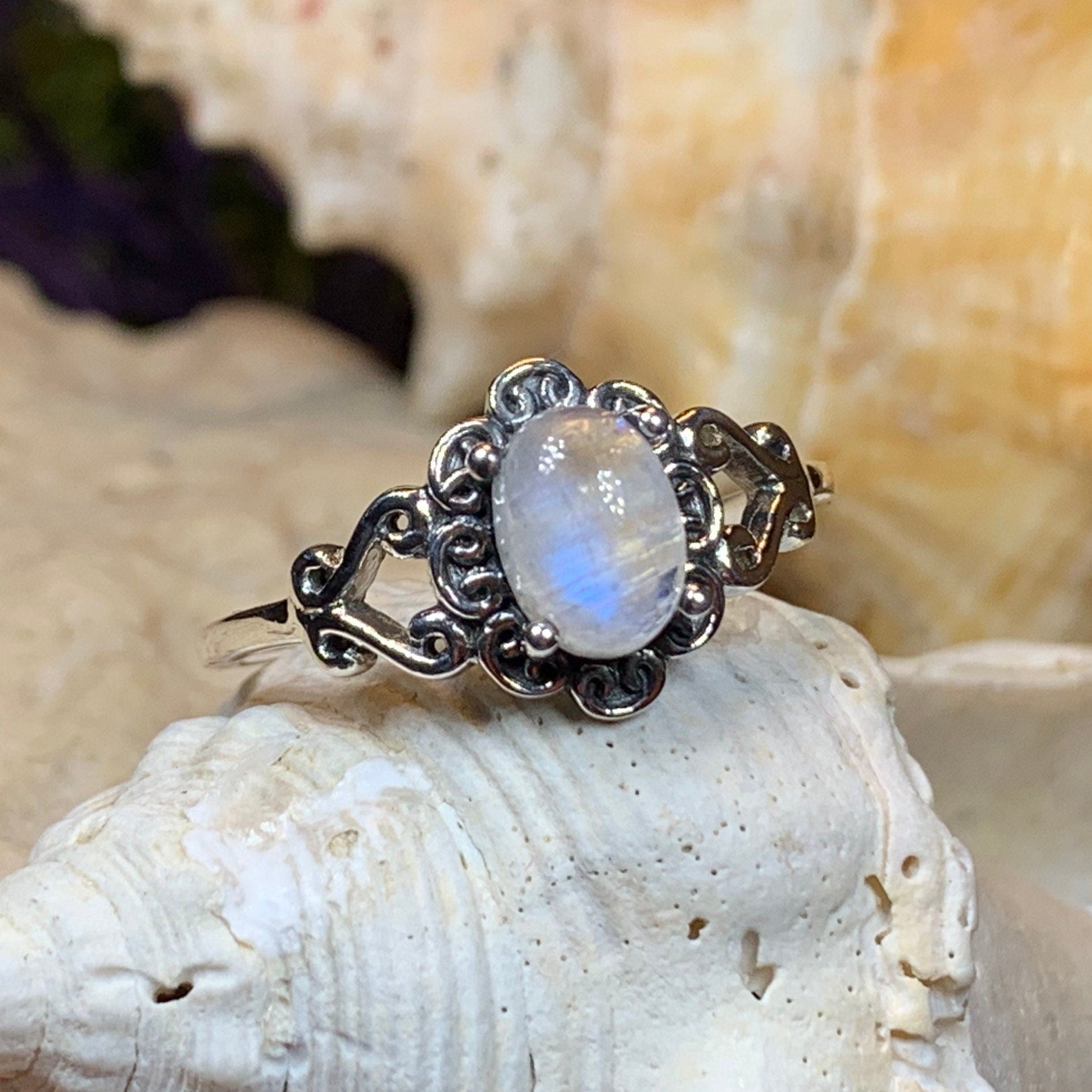 Dulciana Moonstone Ring -  - Ring