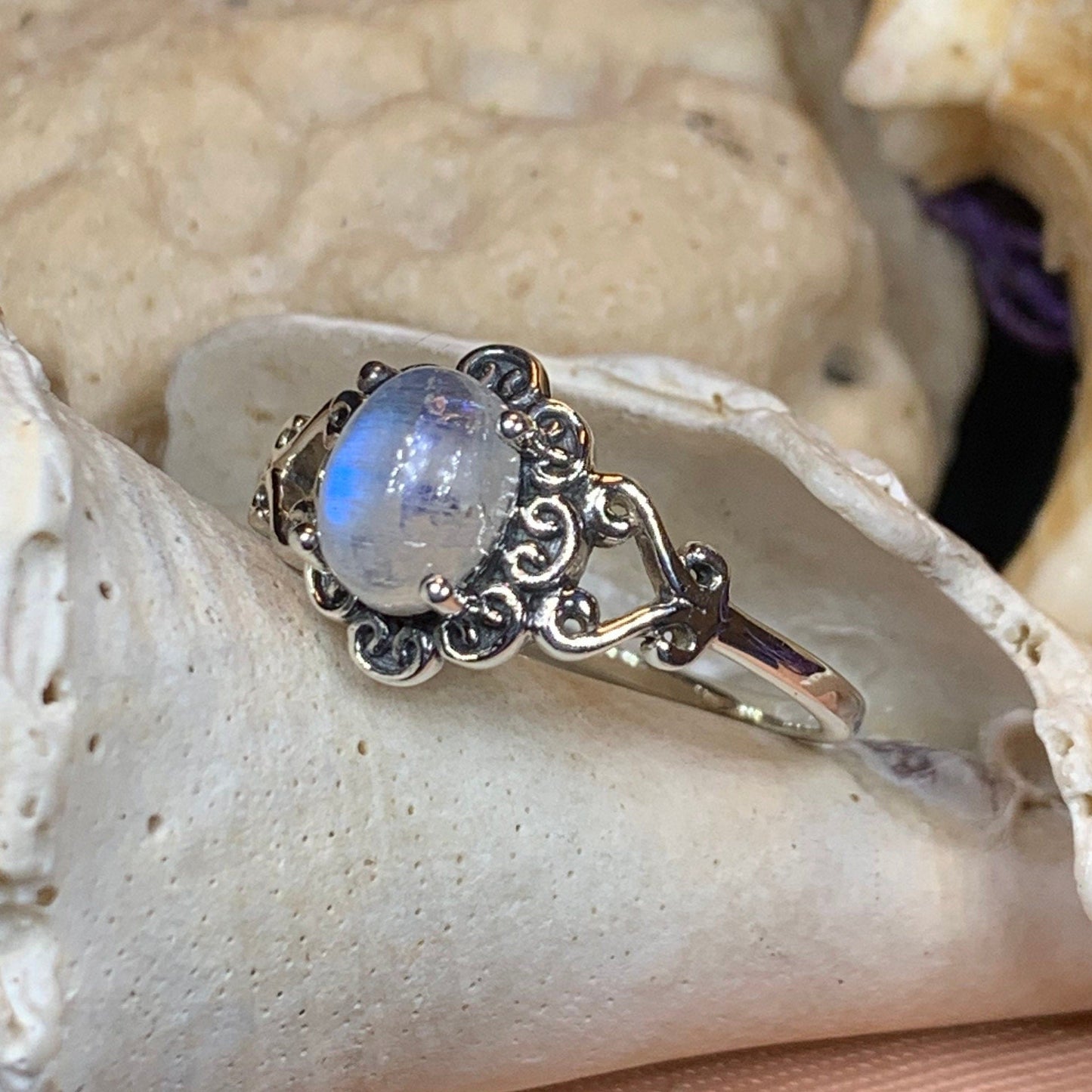 Dulciana Moonstone Ring -  - Ring
