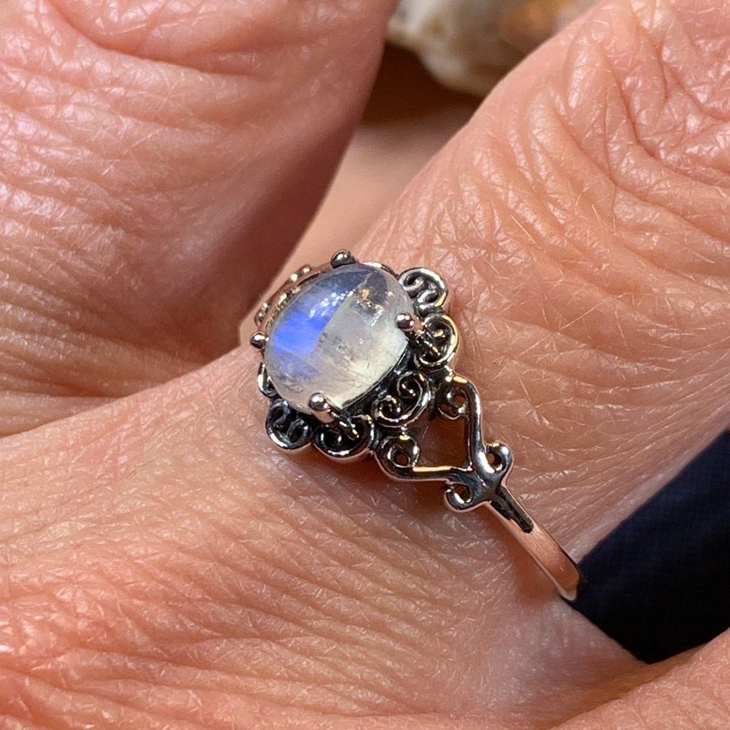 Dulciana Moonstone Ring -  - Ring