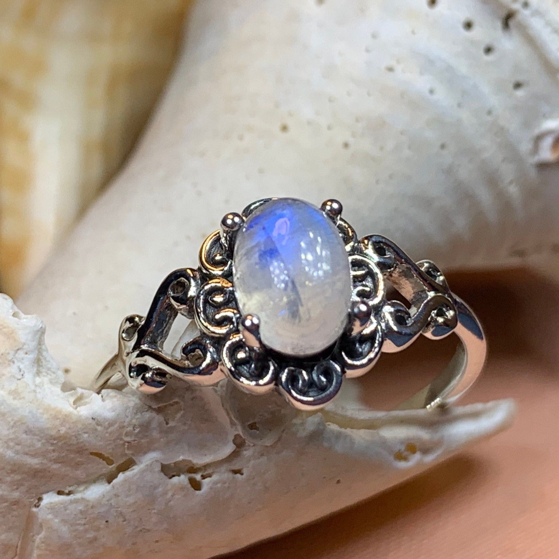 Dulciana Moonstone Ring -  - Ring