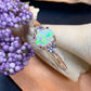 Enya Opal Celtic Ring -  - Ring