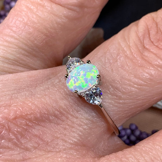Enya Opal Celtic Ring -  - Ring