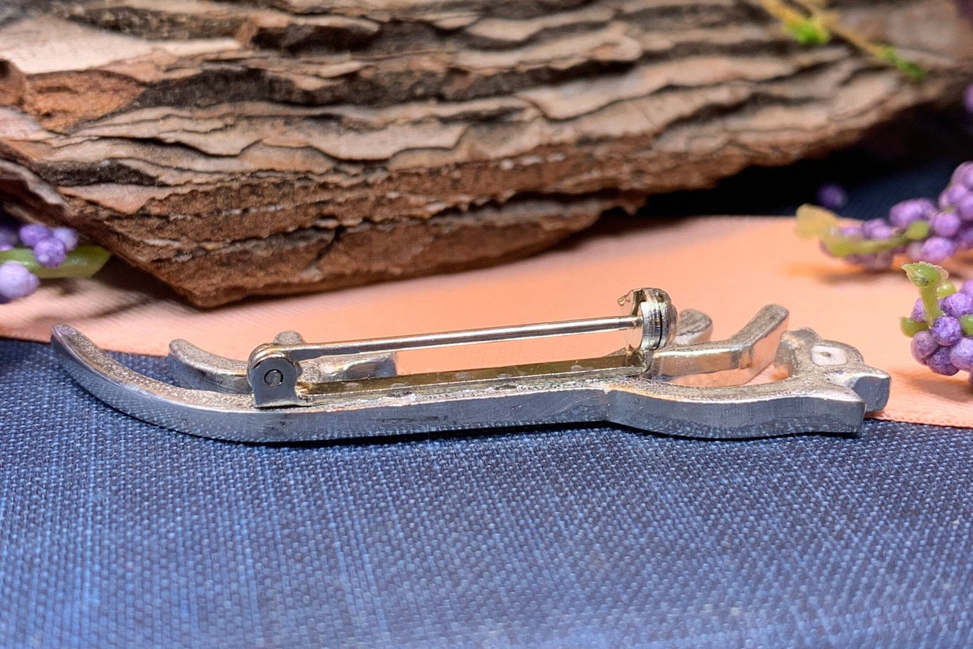 Celtic Uffington White Horse Brooch -  - Brooch