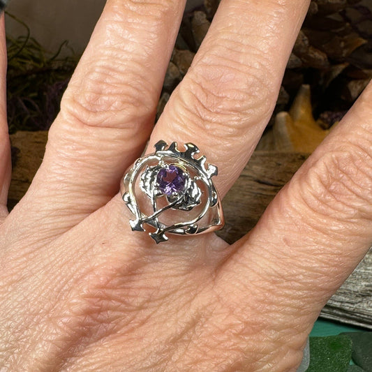 Dedication Luckenbooth Amethyst Ring -  - Ring
