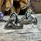 Chana Trinity Knot Post Earrings -  - Post Earrings