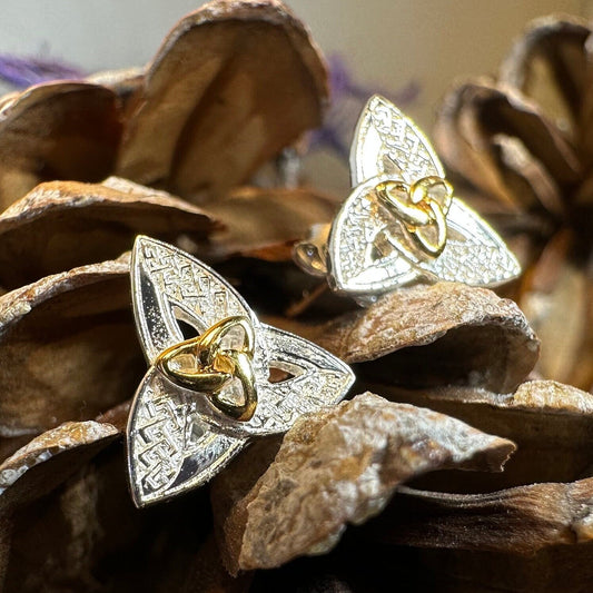 Elegance Trinity Knot Earrings -  - 