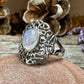 Celtic Starglow Moonstone Ring -  - Ring