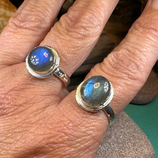Celtic Twilight Labradorite Ring -  - Ring