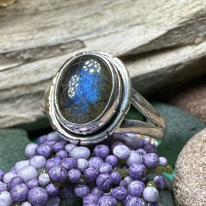 Celtic Twilight Labradorite Ring -  - Ring