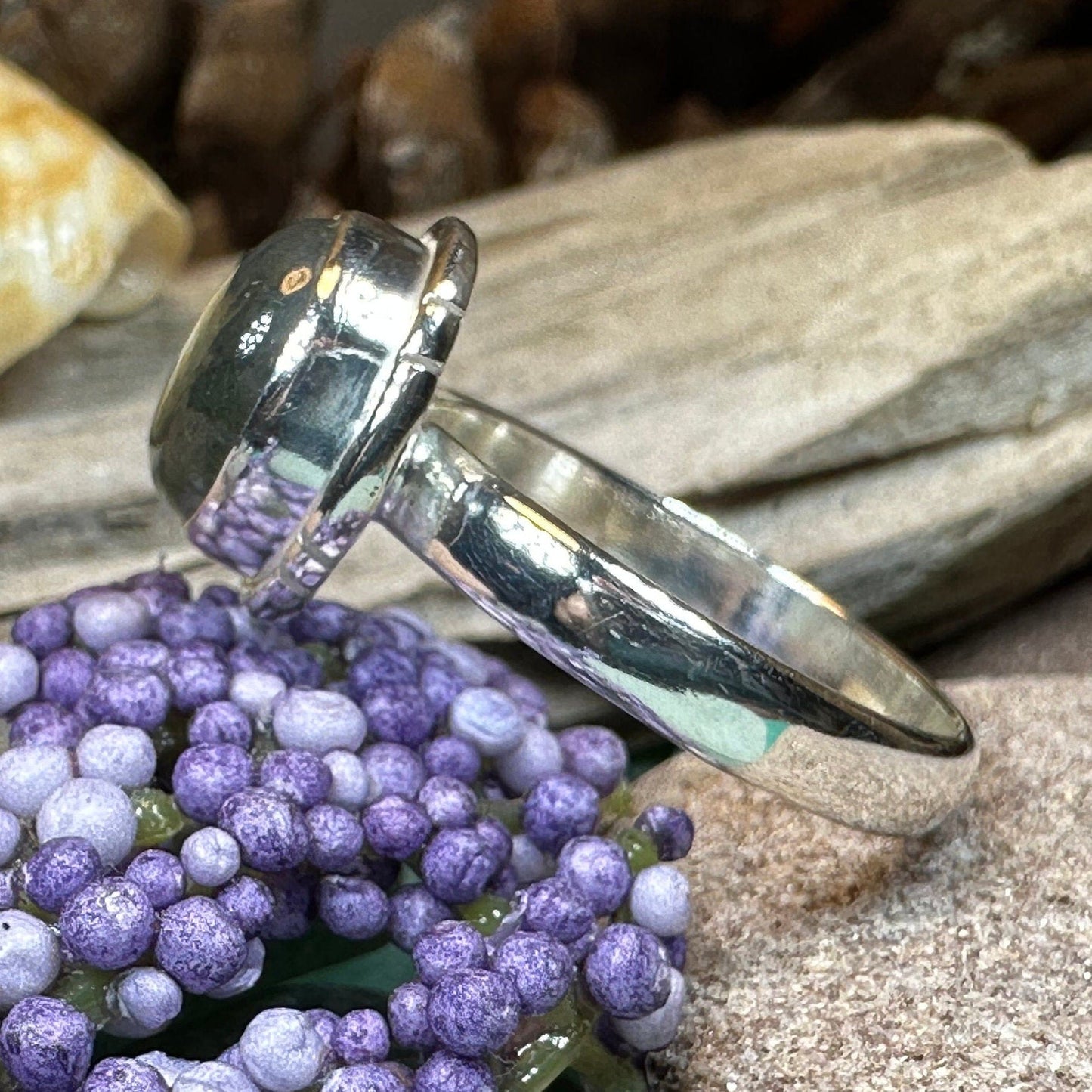 Celtic Twilight Labradorite Ring -  - Ring
