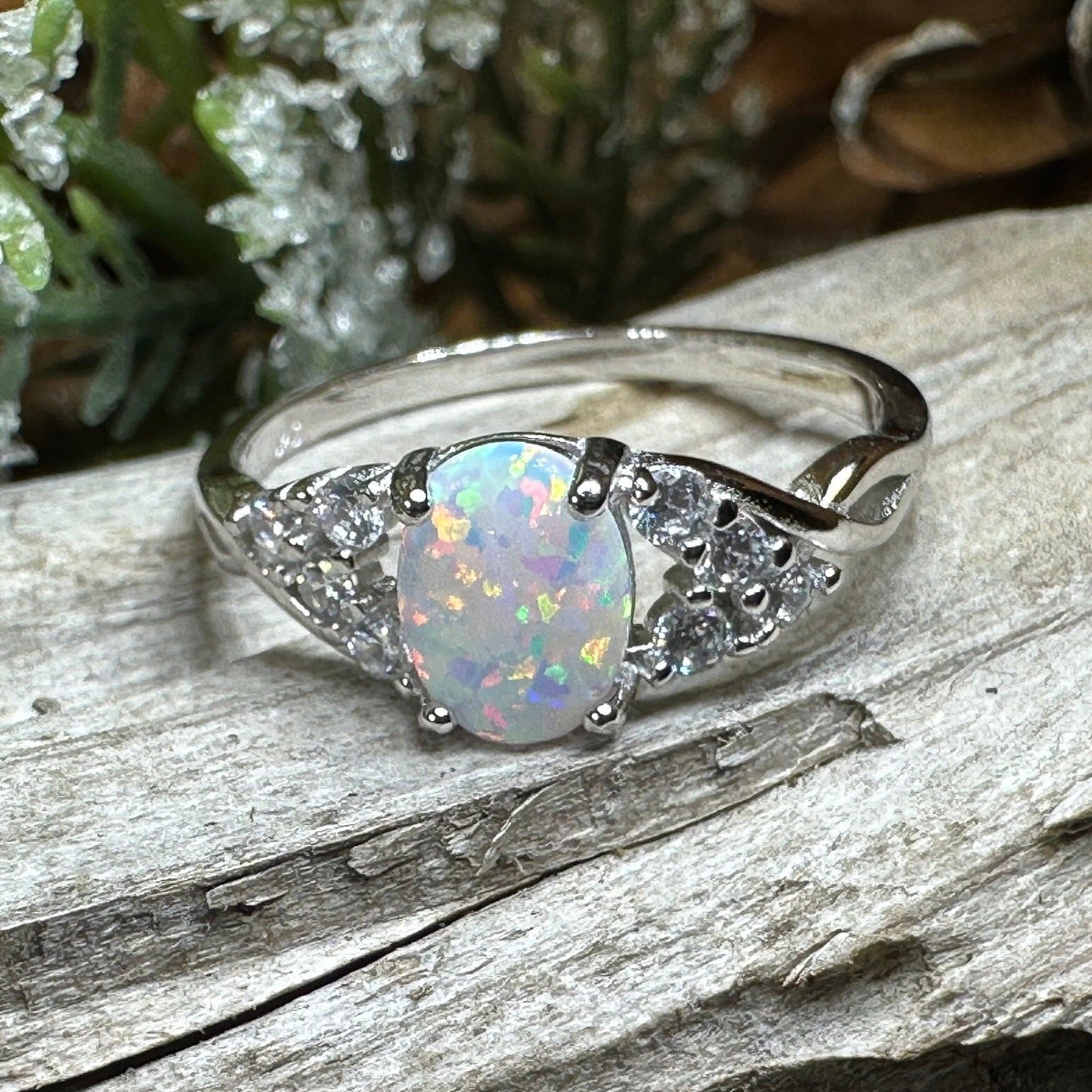 Cressida Opal Celtic Ring -  - Ring
