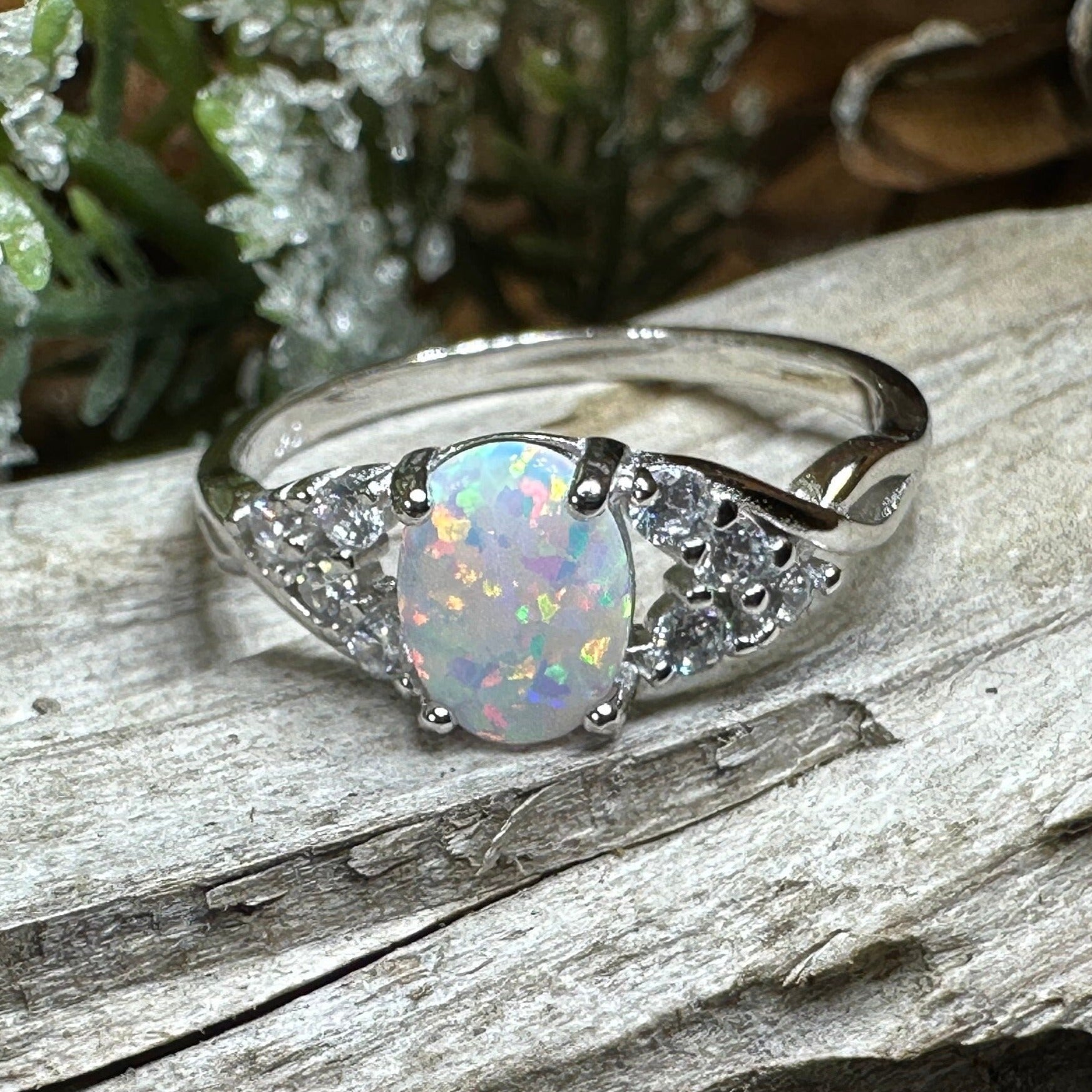 Cressida Opal Celtic Ring -  - Ring