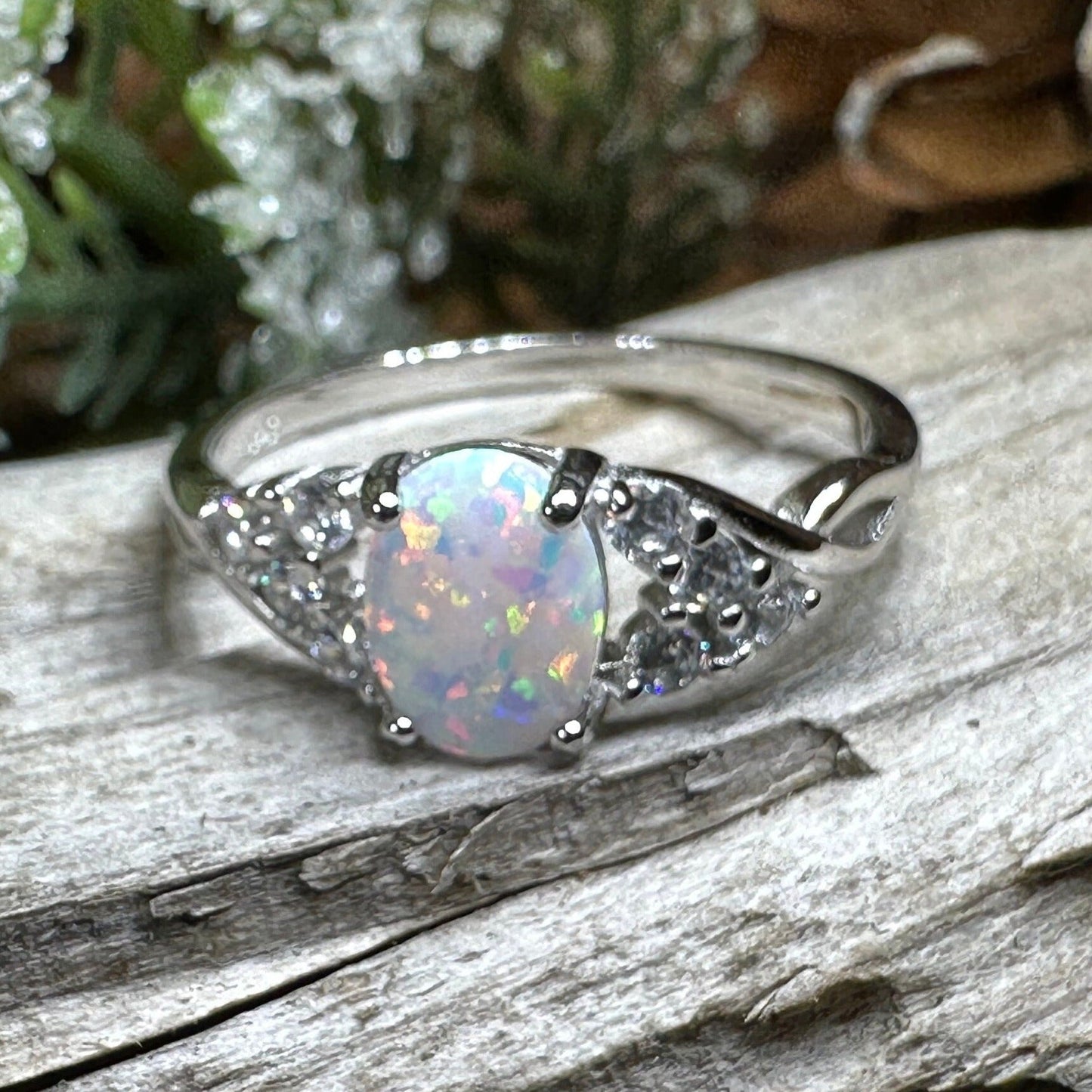 Cressida Opal Celtic Ring -  - Ring
