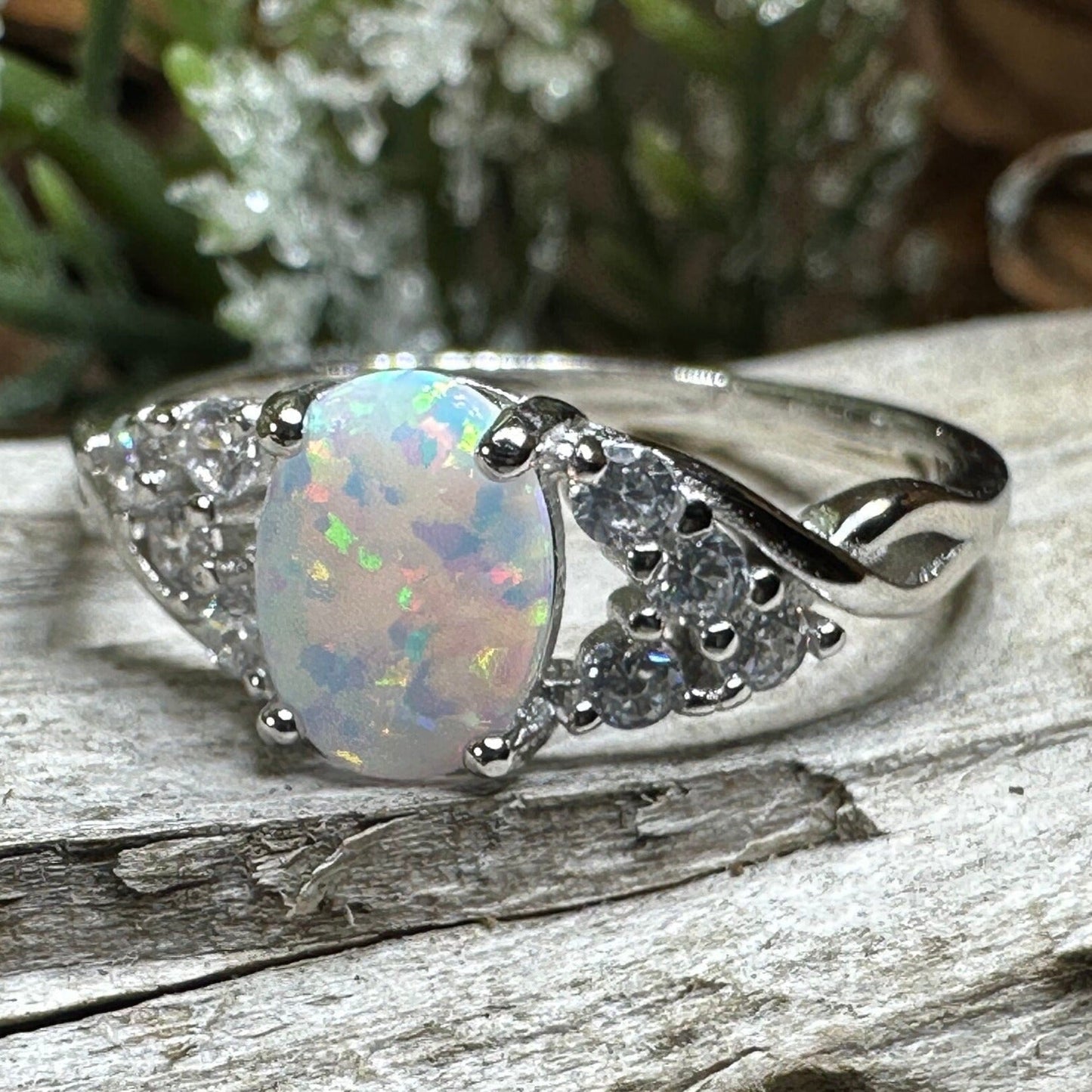 Cressida Opal Celtic Ring -  - Ring