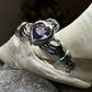 Eriu Marcasite Claddagh Ring -  - Ring