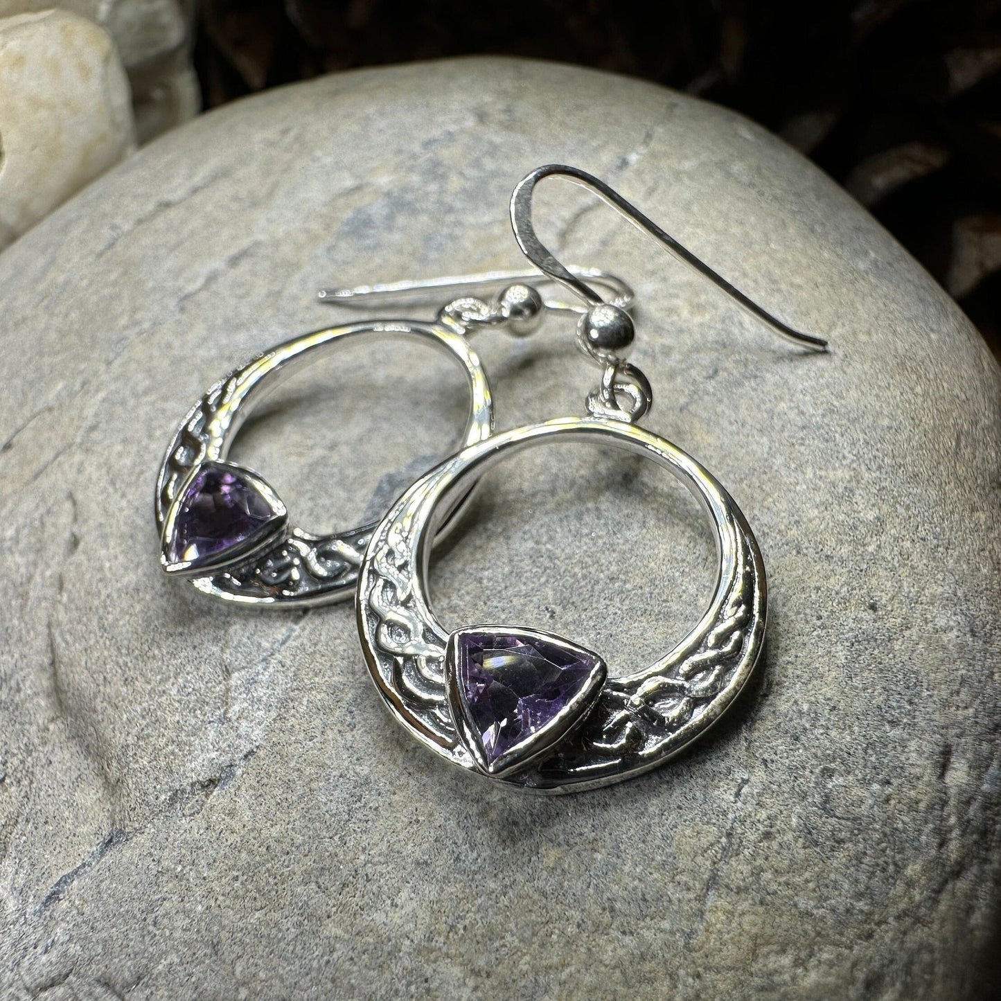 Clarion Trinity Knot Earrings -  - Dangle Earrings