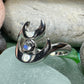 Double Crescent Moon Ring -  - Ring