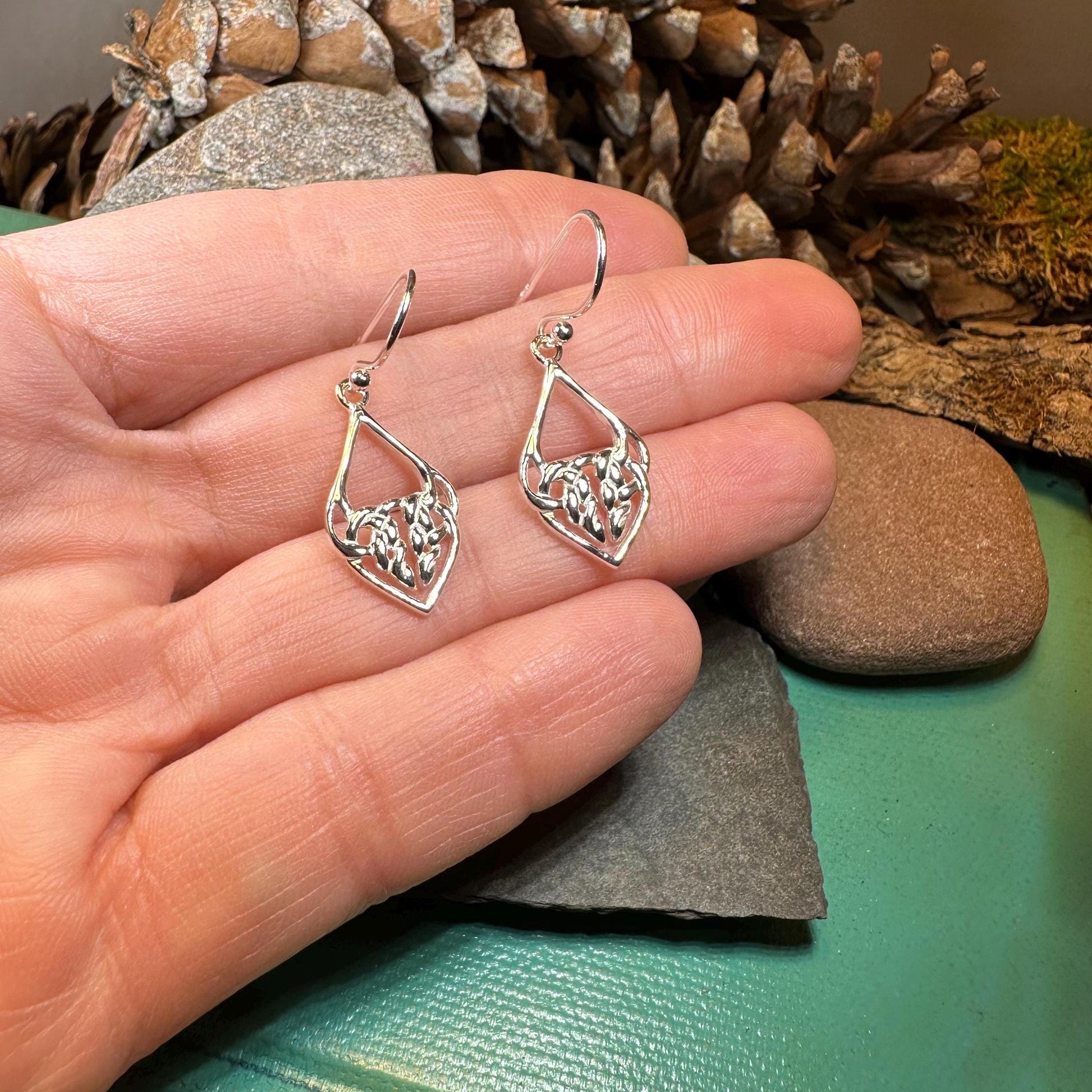Dyna Celtic Earrings -  - Dangle Earrings