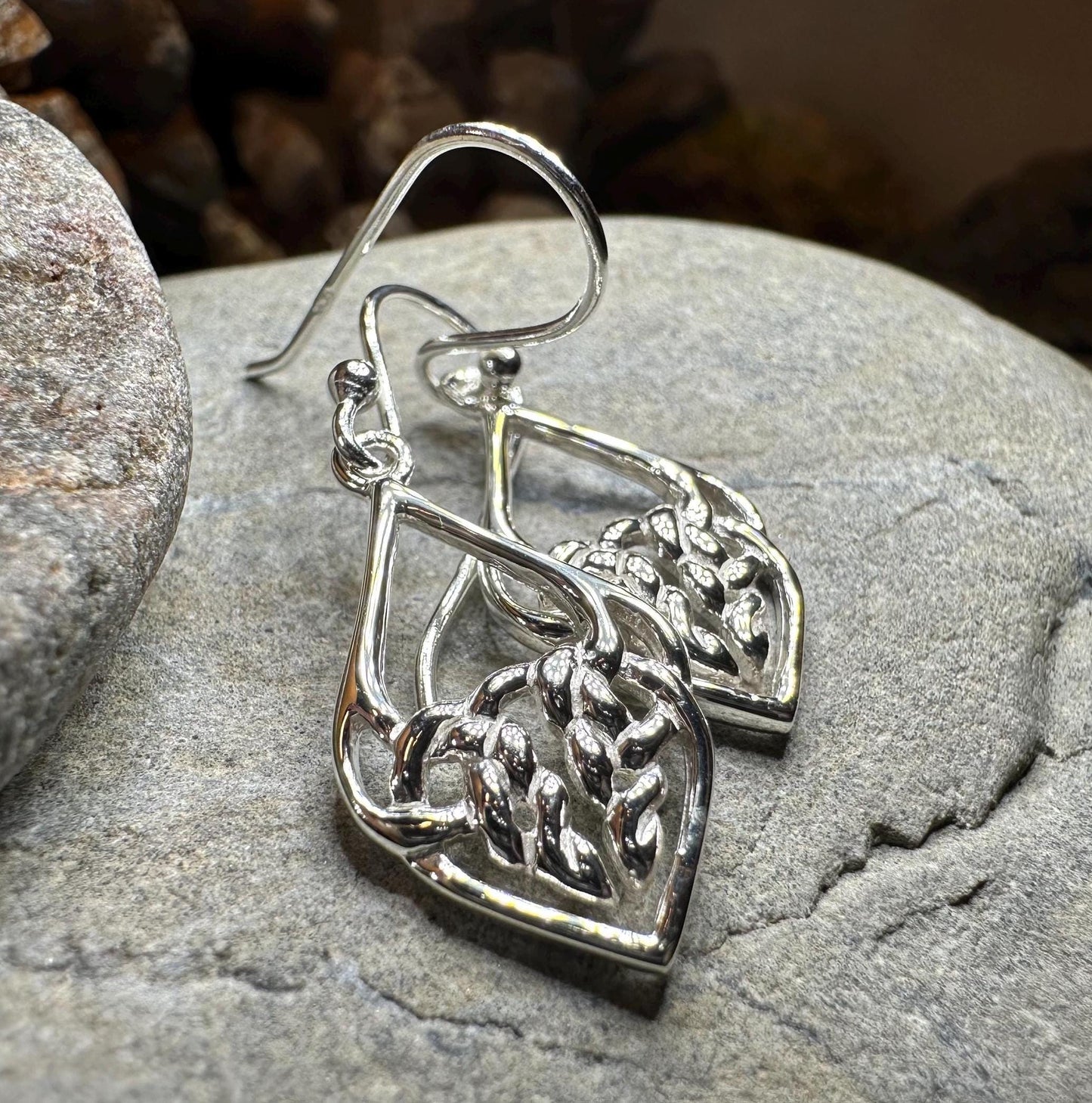Dyna Celtic Earrings -  - Dangle Earrings