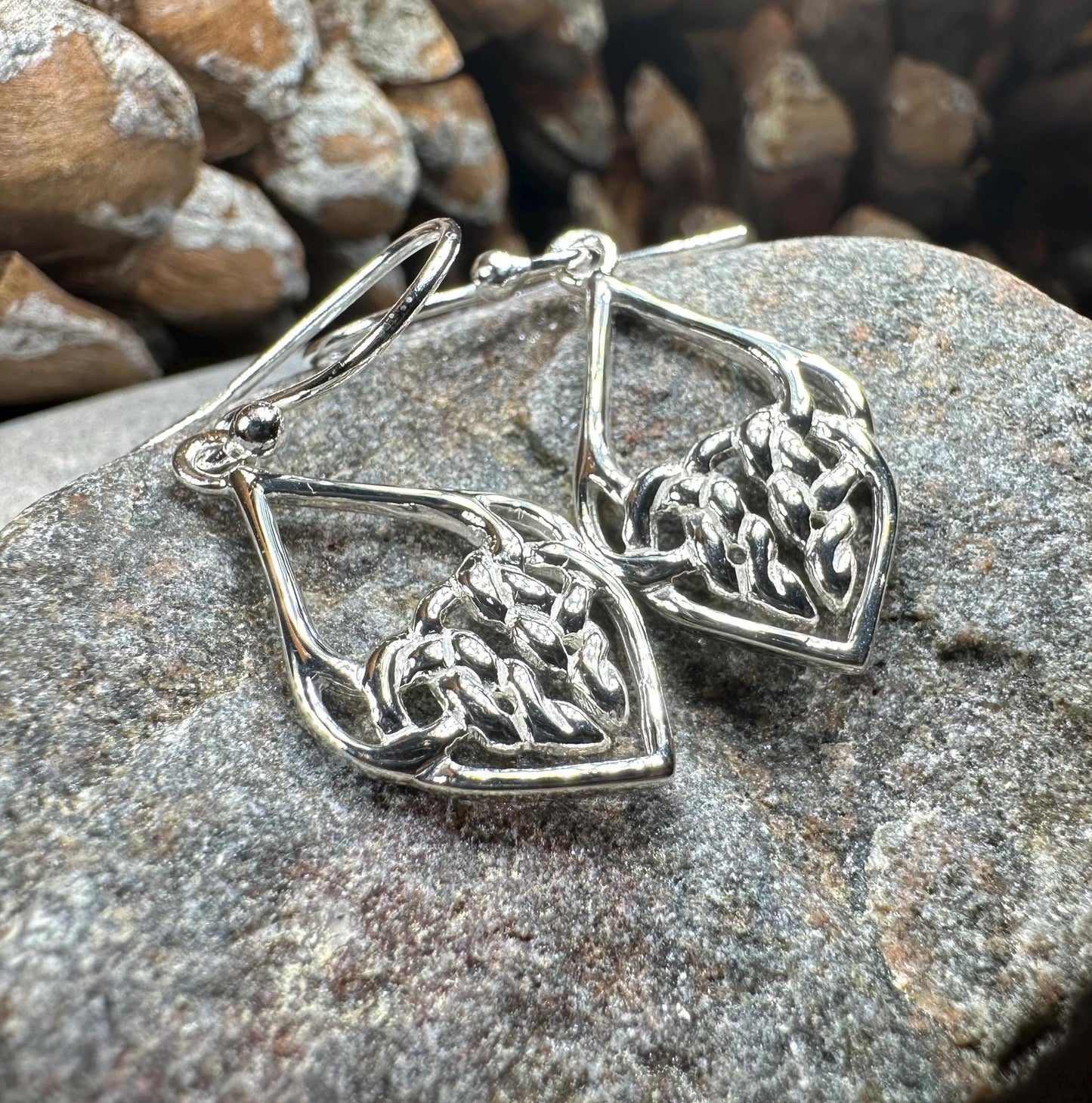 Dyna Celtic Earrings -  - Dangle Earrings