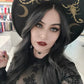 Vegan Felt Hat - XL Brim - "Scorpions & Moons" -  - 