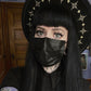Vegan Felt Hat - Starburst Crown -  - 